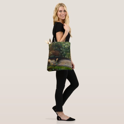 The Fate of Ophelia Customizable Text  Tote Bag (Op model)
