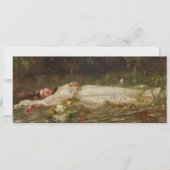 The Fate of Ophelia Greeting Card Kaart (Voorkant)