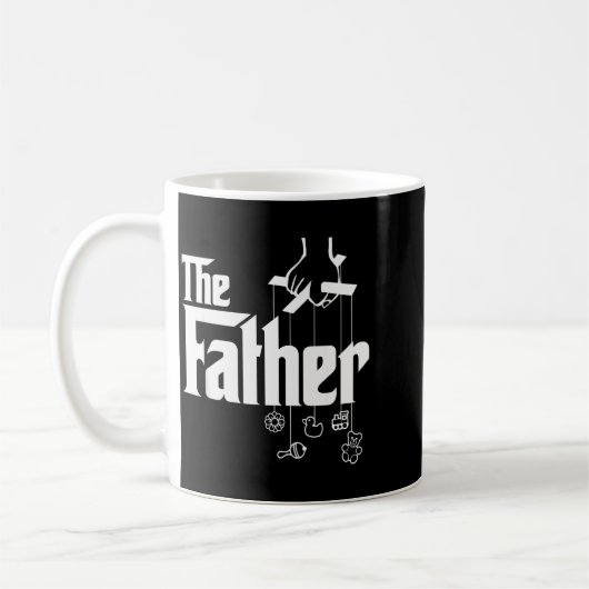 The Father! First Time Father's Day, New Dad Gift Koffiemok (Links)