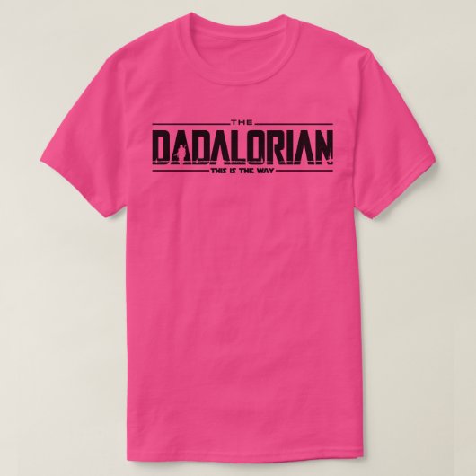 The Fathers Day Black T-shirt (Design voorkant)