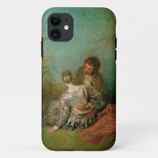 The Faux Pas, c.1717 (olie op canvas) Case-Mate iPhone Case (Achterkant)