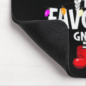 The Favorite Gnome Christmas Matching Pajama Muismat (Hoek)