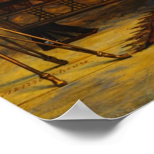 The favourites of Emperor Honorius by Waterhouse Poster (Hoek)