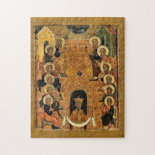 The Feast of Pentecost from a Festival Tier Icon   Legpuzzel (Verticaal)