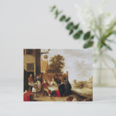 The Feast of the Prodigal Son, 1644 Briefkaart (Staand voorkant)