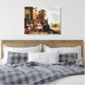 The Feast of the Prodigal Son, 1644 Canvas Afdruk (Insitu (Slaapkamer))