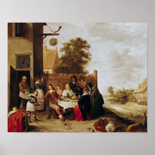 The Feast of the Prodigal Son, 1644 Poster (Voorkant)