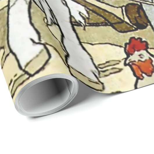 "The Feather of Finist" van Ivan Bilibin Cadeaupapier (Rol Hoek)