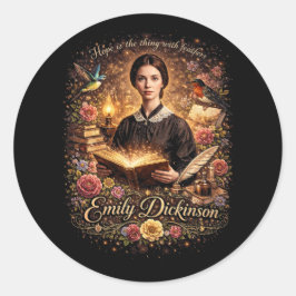 The Feathered Hope Ronde Sticker