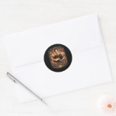 The Feathered Hope Ronde Sticker (Envelop)
