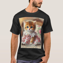 The Feline Charm: Guardians of Mysteries en Affe v T-shirt