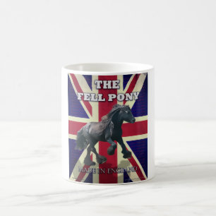 "The Fell Pony — True Brit — made in England" Koffiemok