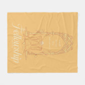 The Fellowship - Small Group, Big Adventure Fleece Deken (Voorkant (Horizontaal))