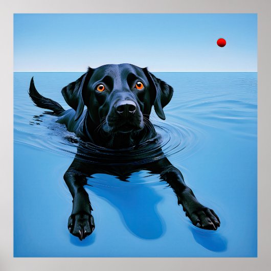 The Fetcher's Dream Schattige vriend Poster (Voorkant)