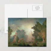 The Fete at Saint-Cloud (oil on canvas) (voor nade Briefkaart (Voorkant / Achterkant)