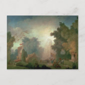 The Fete at Saint-Cloud (oil on canvas) (voor nade Briefkaart (Voorkant)