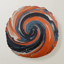 The Feu and Water Rond Kussen