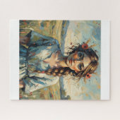 The Field Girl and the Flowers Legpuzzel (Horizontaal)