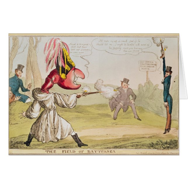 The Field of Battersea, 1829 (Voorkant Horizontaal)