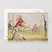 The Field of Battersea, 1829 Briefkaart (Voorkant / Achterkant)