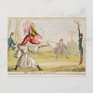 The Field of Battersea, 1829 Briefkaart