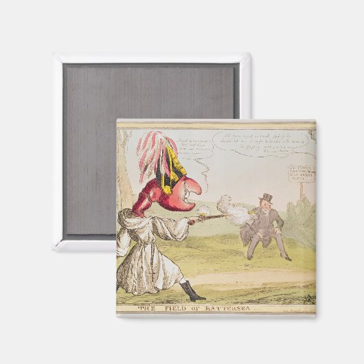 The Field of Battersea, 1829 Magneet (Voorkant / Achterkant)