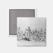 The Field Preacher, 1837 Magneet (Voorkant / Achterkant)