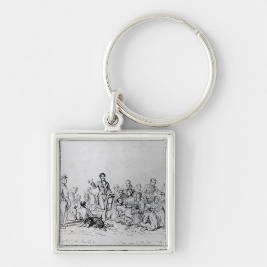 The Field Preacher, 1837 Sleutelhanger (Voorkant)