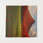 The Fiery Autumn Summit: Red Silence over the Drea Wandkleed (Voorkant (horizontaal))