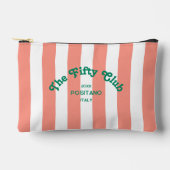 The Fifty Club Pink Cabana Stripe 50th Birthday  Etui (Voorkant)