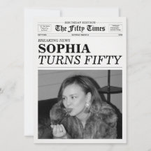 The Fifty Times Newspaper 50th Birthday Party