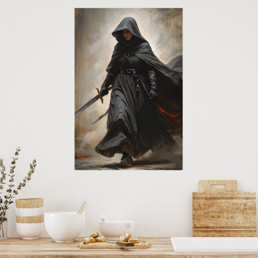 The Fighting Nun Poster (Keuken)