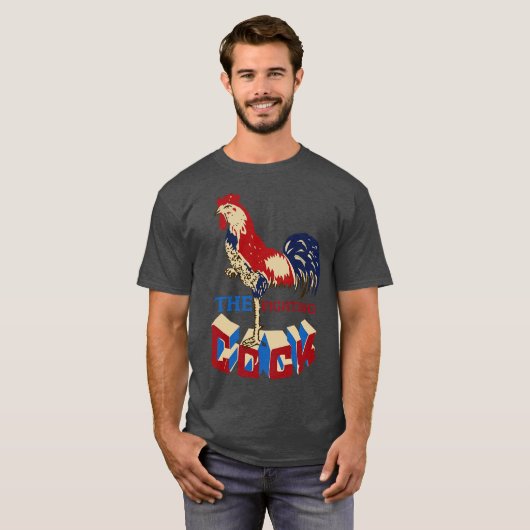 The Fighting Rooster T-shirt (Voorkant volledig)