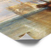 The Fighting Temeraire, door kunstenaar Turner, J. Poster (Hoek)