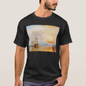 The Fighting Temeraire, door kunstenaar Turner, J. T-shirt (Voorkant)
