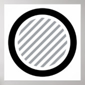 The Filled Primary – Geometric Expression Poster (Voorkant)