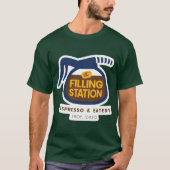 The Filling Station Espresso Eatery in Troy Idaho  T-shirt (Voorkant)