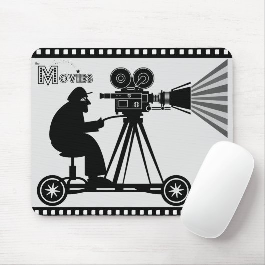 *The Films* CameraMan Mousepad Muismat (Met muis)