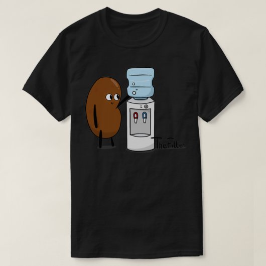 The Filter Kidney Happy Organs T-shirt (Design voorkant)