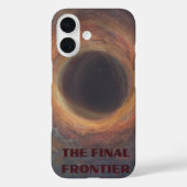 The final frontier Black Hole Case-Mate iPhone Case (Achterkant)