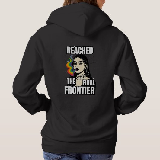 THE FINAL FRONTIER HOODIE (Achterkant)