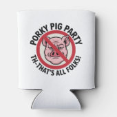 The Final Snort: Ending the Political Monopoly Blikjeskoeler (Achterkant)