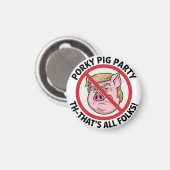 The Final Snort: Ending the Political Monopoly Magneet (Voorkant / Achterkant)