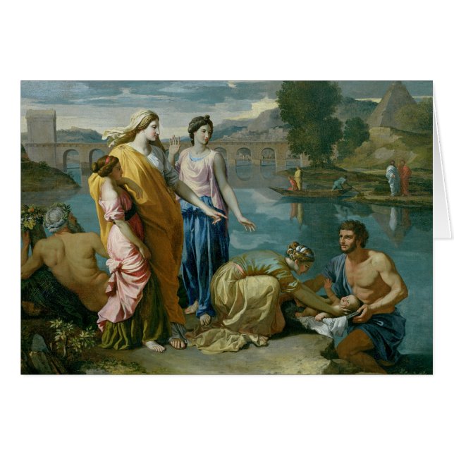 The Finding of Moses, 1638 (Voorkant Horizontaal)