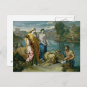 The Finding of Moses, 1638 Briefkaart (Voorkant / Achterkant)