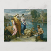 The Finding of Moses, 1638 Briefkaart (Voorkant)