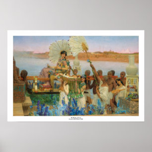 The Finding of Moses (accurate) ~ Alma-Tadema Poster
