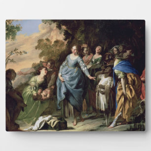 The Finding of Moses, c.1650-56 (olie op canvas) Fotoplaat