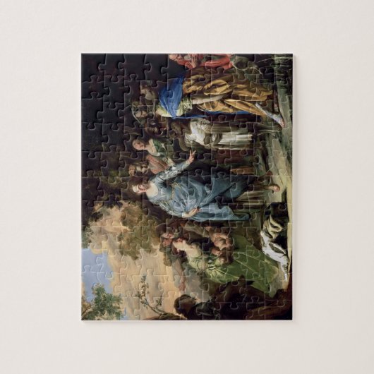 The Finding of Moses, c.1650-56 (olie op canvas) Legpuzzel (Verticaal)