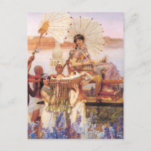 The Finding of Moses, Sir Lawrence Alma-Tadema Briefkaart